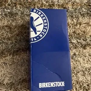 Birkenstock | Shoes | Navy Blue Birkenstocksnever Worn  display picture 3
